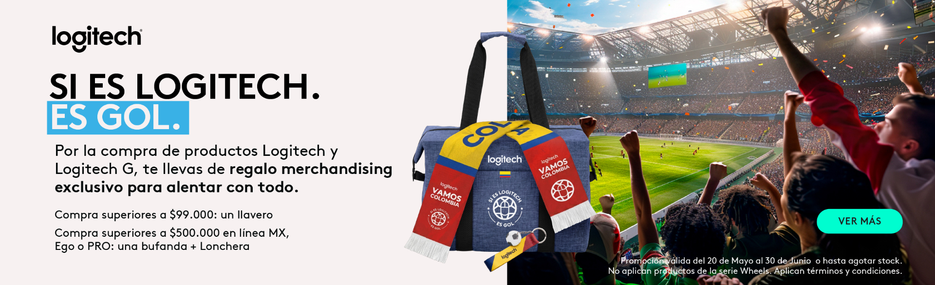 Si es Logitech, es gol — Mundial Colombia